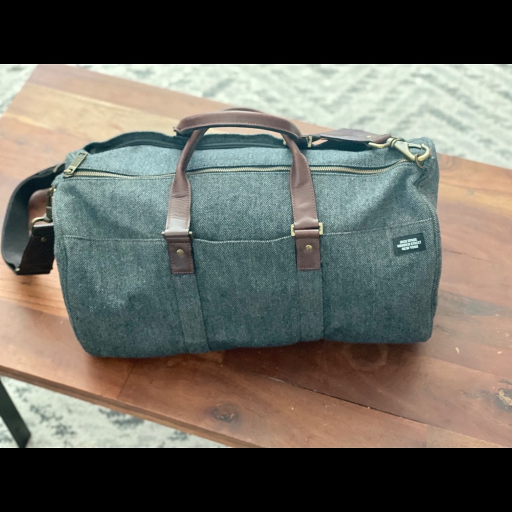Jack spade duffle bag.